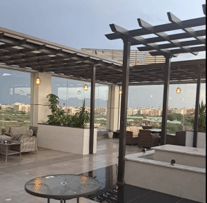 جانب من جلسات واجواء باريسيان لاونج الطائف